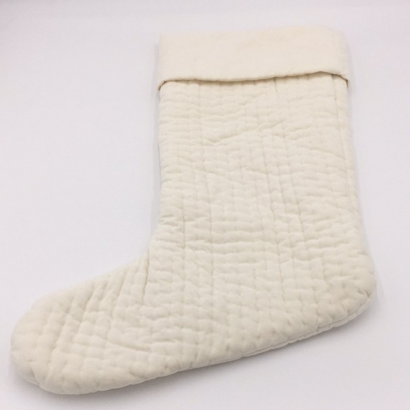 Pottery Barn Velvet Christmas Stocking “Pearson” - Picture 3 of 13